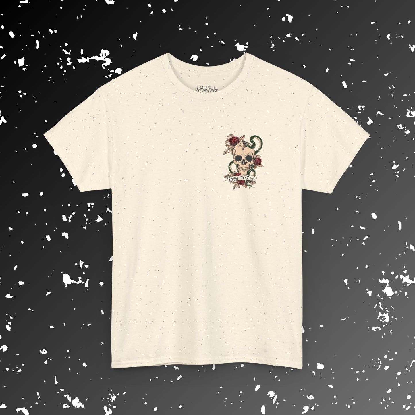 Living to Die Skull & Octopus Unisex Heavy Cotton Tee