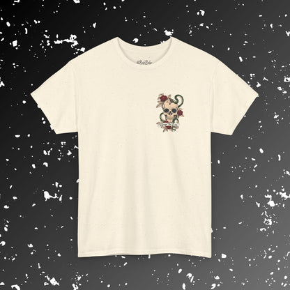 Living to Die Skull & Octopus Unisex Heavy Cotton Tee