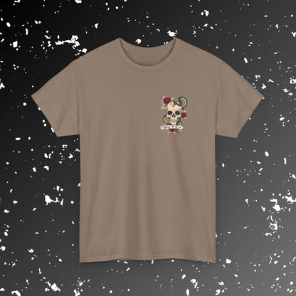 Living to Die Skull & Octopus Unisex Heavy Cotton Tee