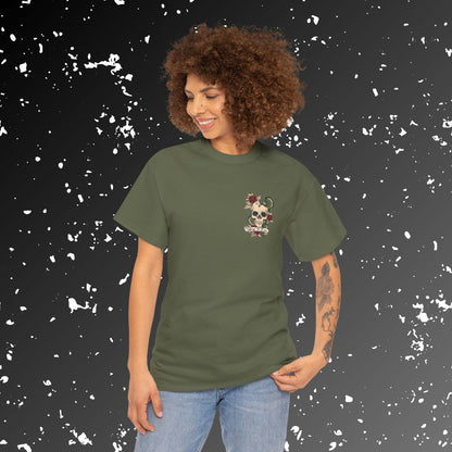 Living to Die Skull & Octopus Unisex Heavy Cotton Tee