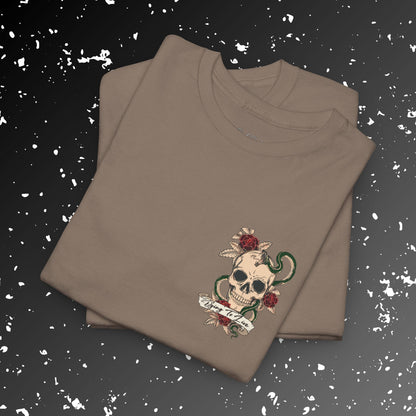 Living to Die Skull & Octopus Unisex Heavy Cotton Tee